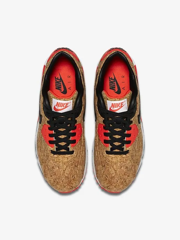 Кроссовки Nike Wmns Air Max 90 'Cork' — изображение 3 из 4, коричневый
