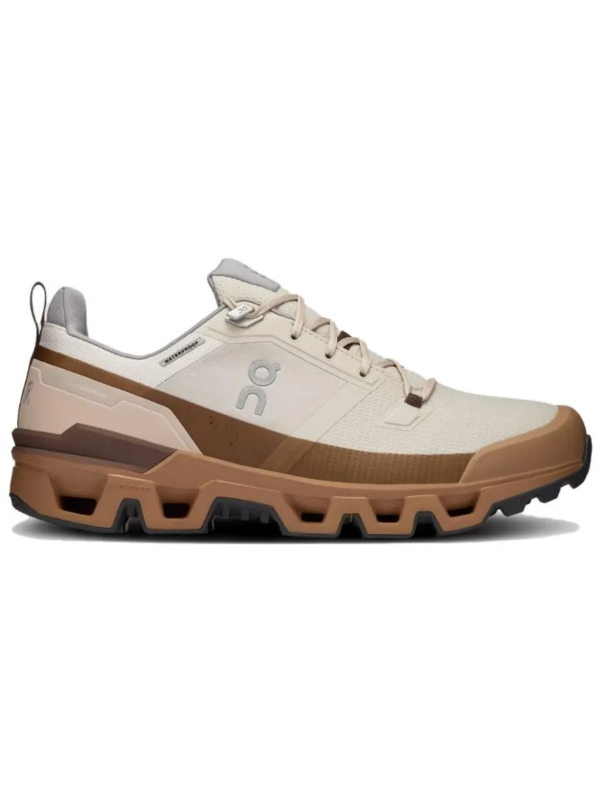 Кроссовки On Running Cloudwander Waterproof Pearl Root — изображение 2 из 6, бежевый