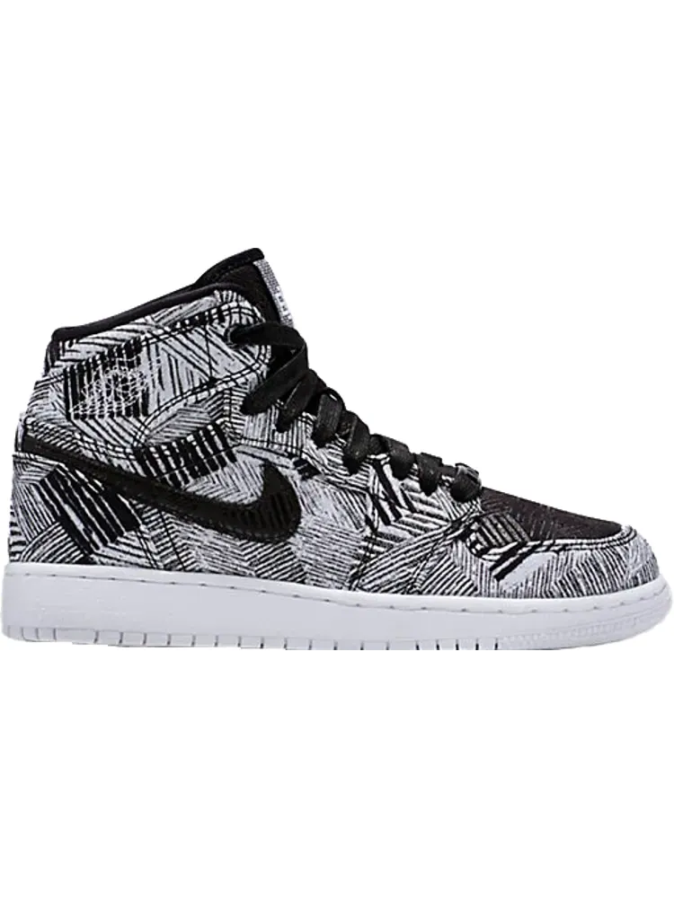 Кроссовки Air Jordan 1 Retro High GG BHM — изображение 1 из 1, белый