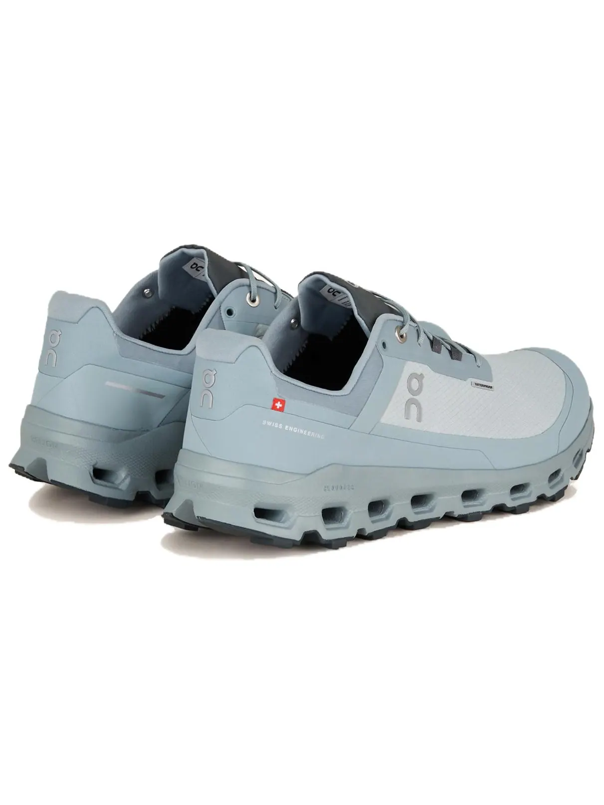 Кроссовки On Running Cloudvista Waterproof, Glacier Cobble — изображение 4 из 6, серый/белый