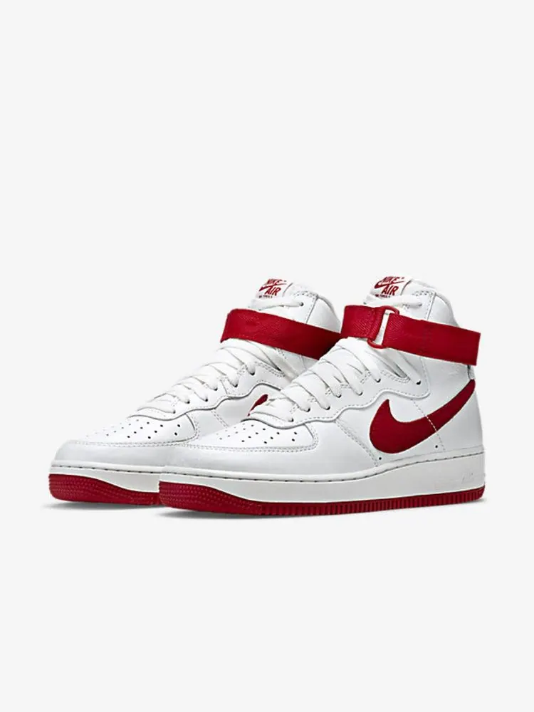 Кроссовки Nike Air Force 1 High 'NAI-KE' — изображение 2 из 6, белый/красный