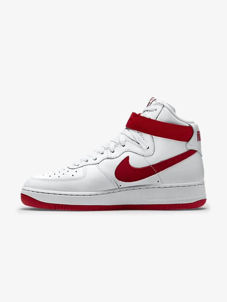 Кроссовки Nike Air Force 1 High 'NAI-KE' — изображение 3 из 6, белый/красный