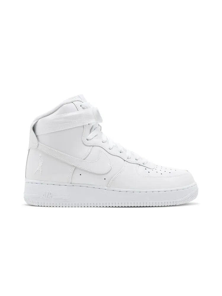 Кроссовки Nike Air Force 1 High QS 'Sheed Triple White' — изображение 1 из 4, белый