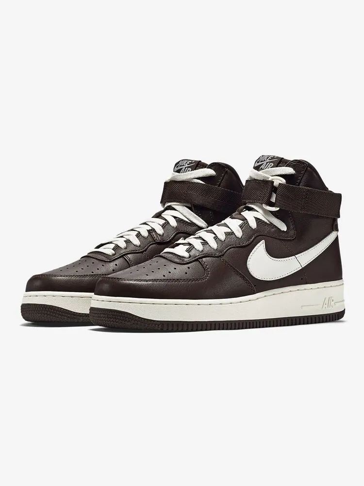 Кроссовки Nike Air Force 1 Hi Retro Qs Chocolate — изображение 1 из 5, шоколад