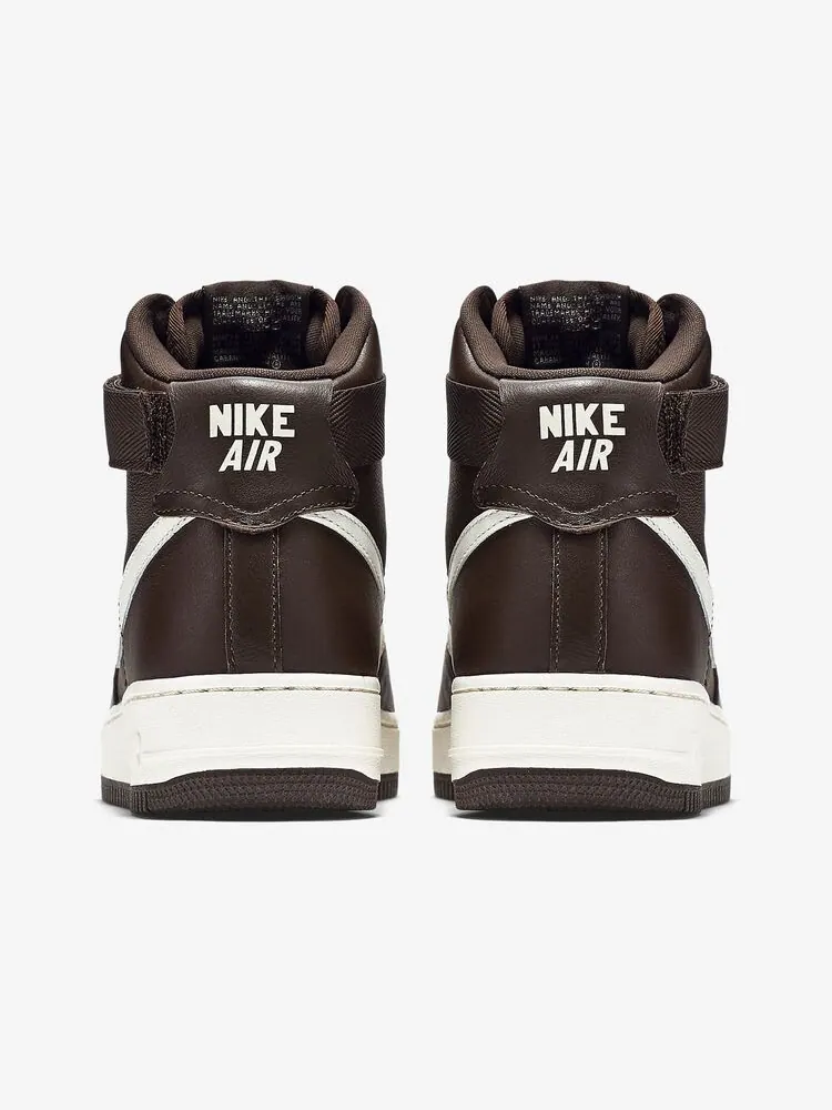 Кроссовки Nike Air Force 1 Hi Retro Qs Chocolate — изображение 4 из 5, шоколад