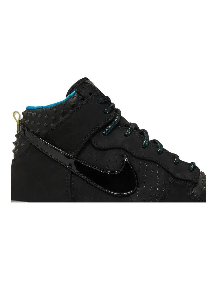 Кроссовки Nike Dunk High CMFT PRM — изображение 2 из 8, черный