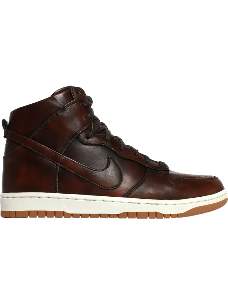 Кроссовки Nike Dunk High Lux SP 'Burnished Leather' — изображение 1 из 8, коричневый
