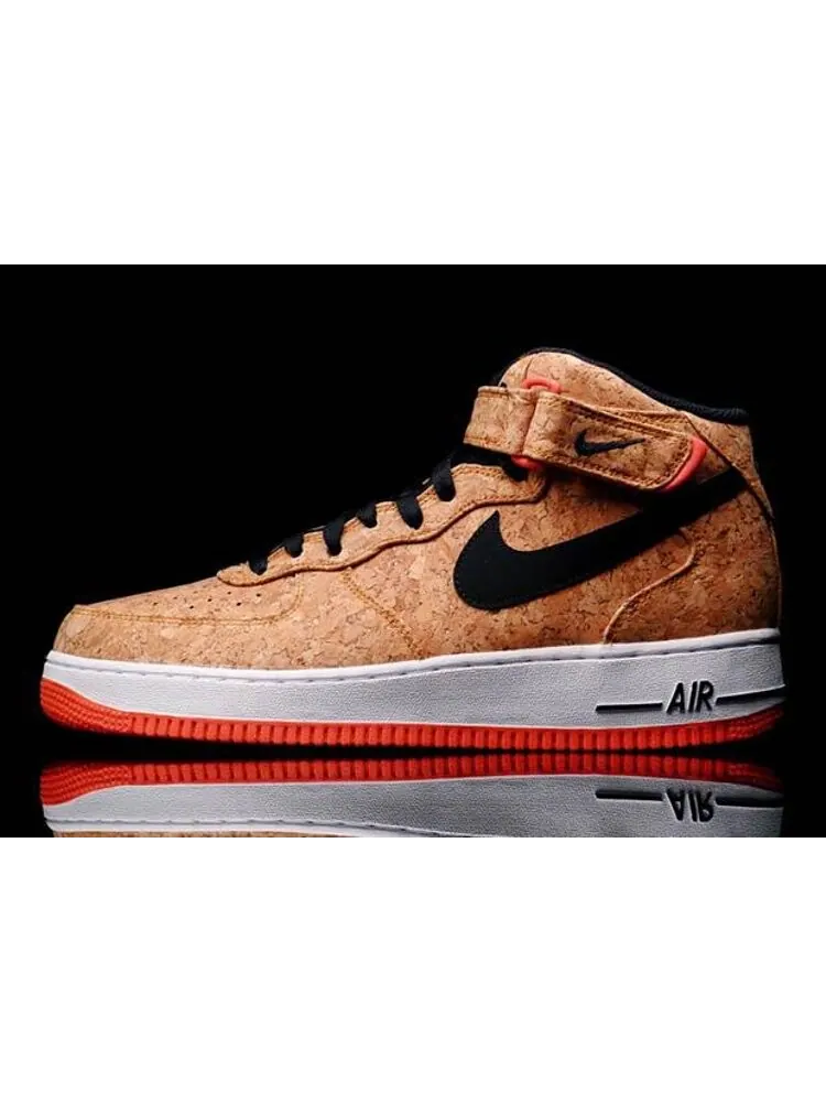 Кроссовки Nike Air Force 1 Mid 'Cork' — изображение 2 из 5, загар