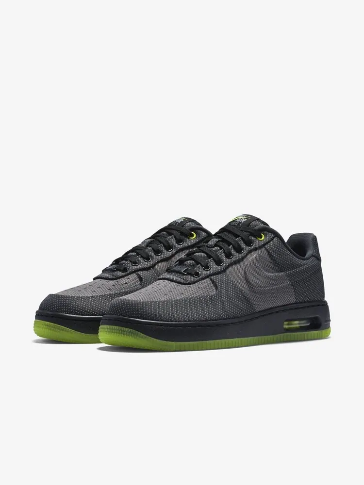 Кроссовки Nike Air Force 1 Elite Knit Jacquard VT 'Wolf Grey' — изображение 3 из 4, черный