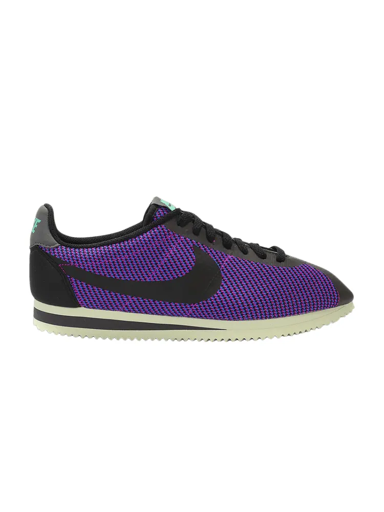 Кроссовки Nike Cortez Knit Jacquard — изображение 1 из 7, черный/синий/черный