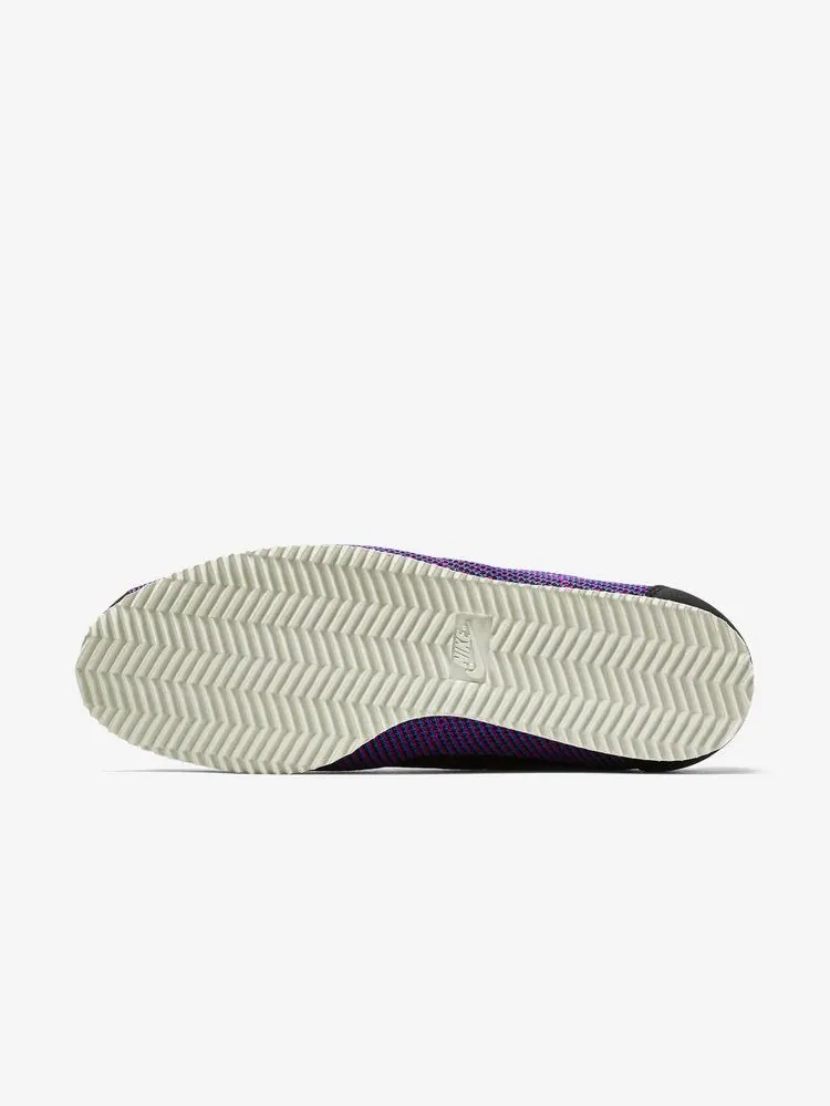 Кроссовки Nike Cortez Knit Jacquard — изображение 6 из 7, черный/синий/черный