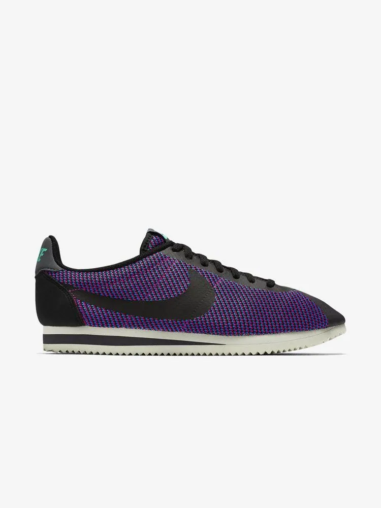 Кроссовки Nike Cortez Knit Jacquard — изображение 7 из 7, черный/синий/черный