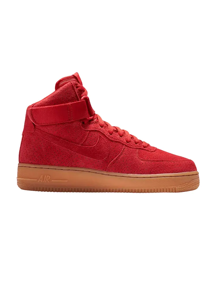 Кроссовки Nike Wmns Air Force 1 Hi Suede 'University Red' — изображение 1 из 1, красный/красный