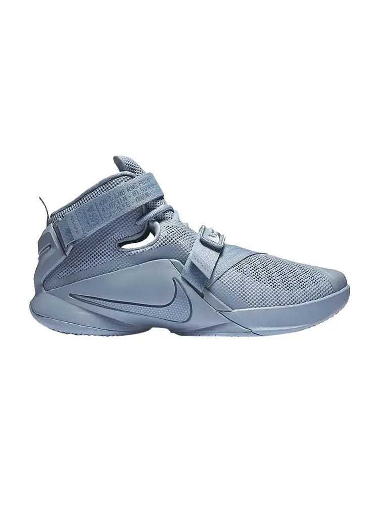 Кроссовки Nike LeBron Soldier 9 PRM 'Blue Grey' — изображение 1 из 1, синий