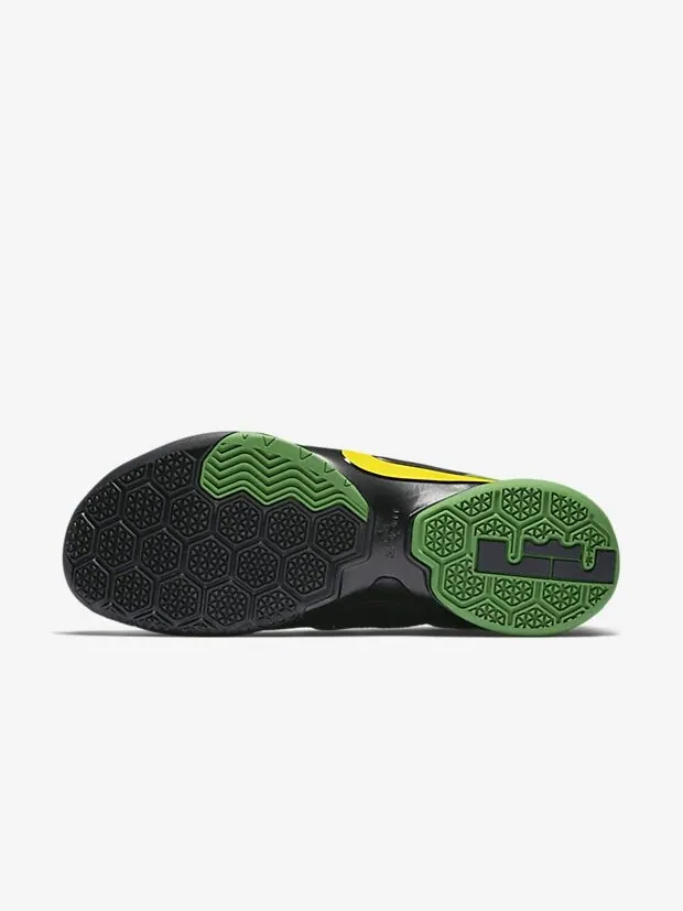 Кроссовки Nike Zoom LeBron Soldier 9 Prm 'Oregon' — изображение 3 из 4, черный