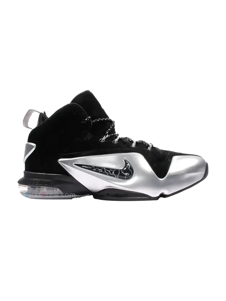 Кроссовки Nike Zoom Penny VI Premium 'Black Metallic Silver' — изображение 1 из 4, черный