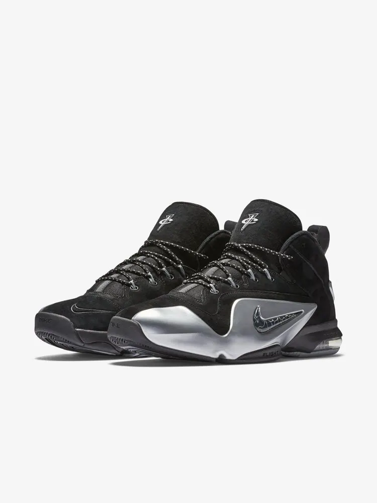 Кроссовки Nike Zoom Penny VI Premium 'Black Metallic Silver' — изображение 3 из 4, черный