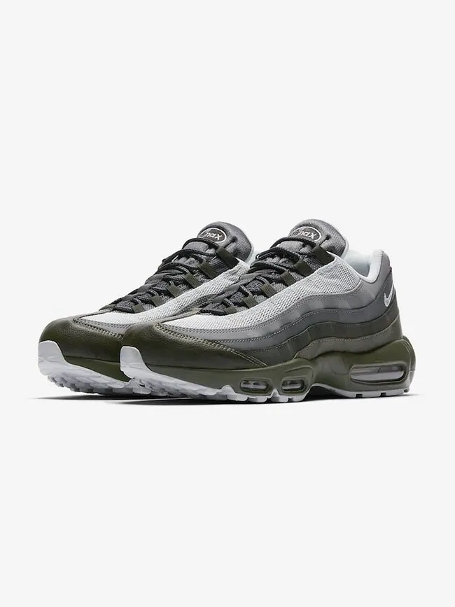 Кроссовки Nike Air Max 95 Essential 'Cargo Khaki' — изображение 2 из 4, зеленый