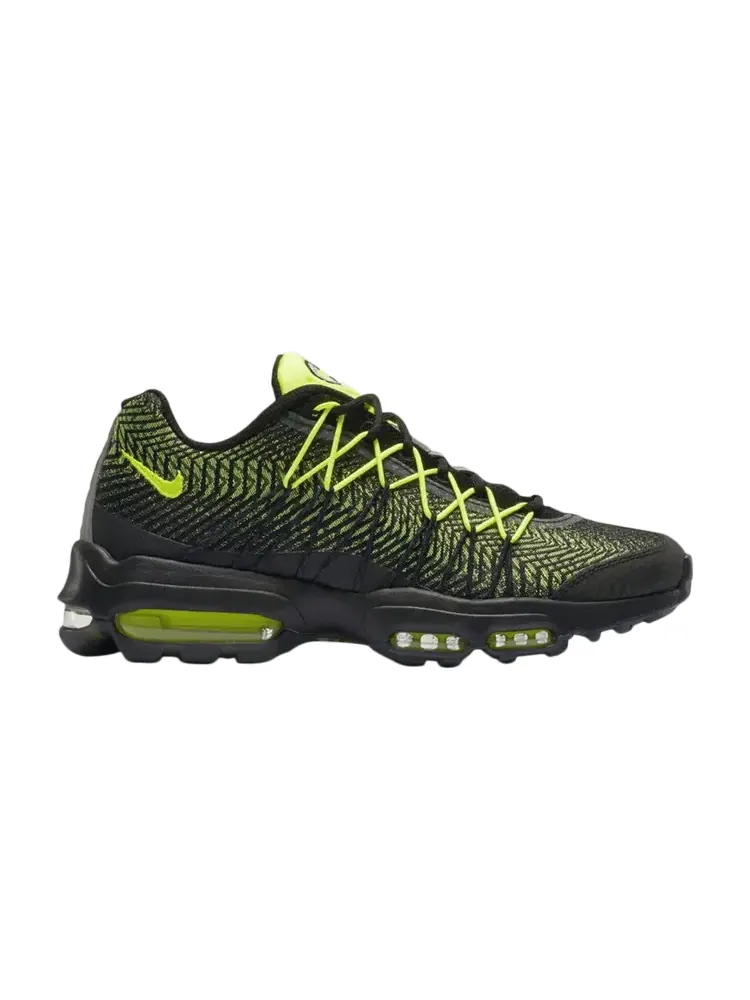 Кроссовки Nike Air Max 95 Ultra Jacquard 'Black Volt' — изображение 1 из 4, черный