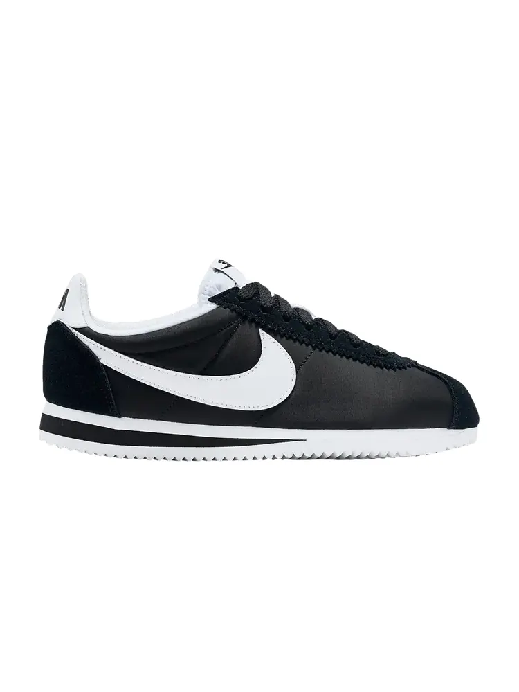Кроссовки Nike Wmns Classic Cortez Nylon 'Black White' — изображение 1 из 1, черный/белый/черный