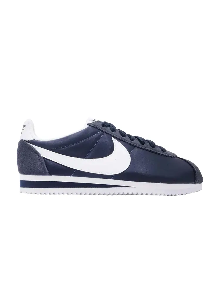 Кроссовки Nike Wmns Classic Cortez Nylon 'Obsidian' — изображение 1 из 1, синий
