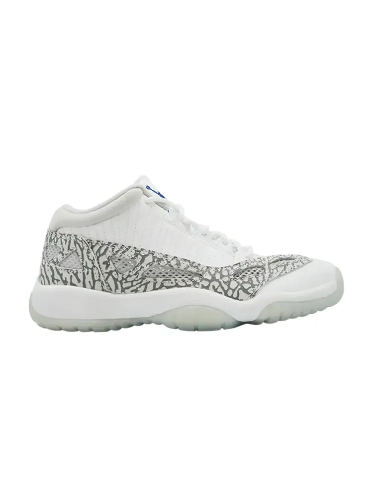 Кроссовки Air Jordan 11 Retro Low IE BG 'Cobalt' 2015 — изображение 1 из 4, белый