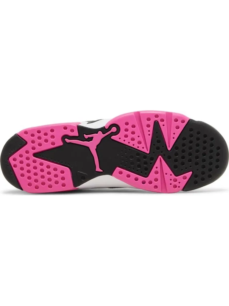 Кроссовки Air Jordan 6 Retro Low GS 'Fierce Pink' — изображение 4 из 4, белый