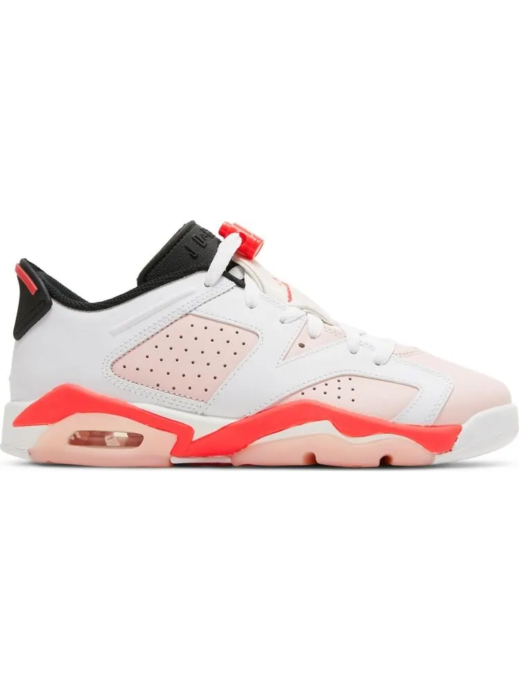 Кроссовки Air Jordan 6 Retro Low GS Atmosphere — изображение 1 из 8, белый