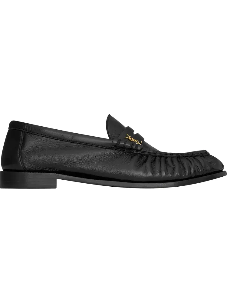 Кроссовки Saint Laurent Le Loafer Penny Slippers 'Black' — изображение 1 из 1, черный