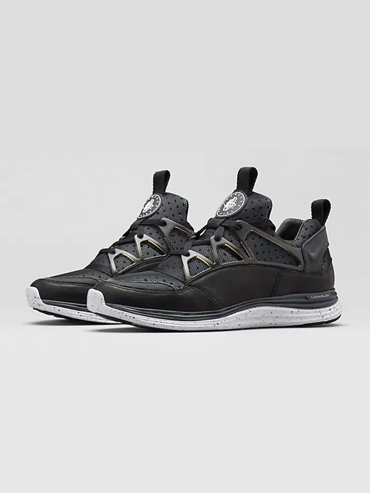 Кроссовки Nike Lunar Huarache Light SP 'Black' — изображение 2 из 4, черный