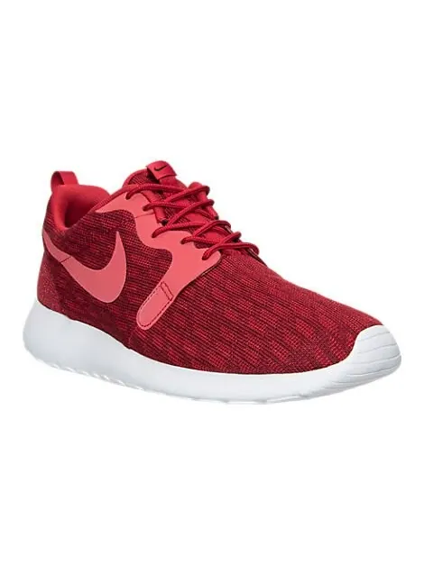 Кроссовки Nike Roshe One Knit Jacquard 'Gym Red' — изображение 2 из 4, красный
