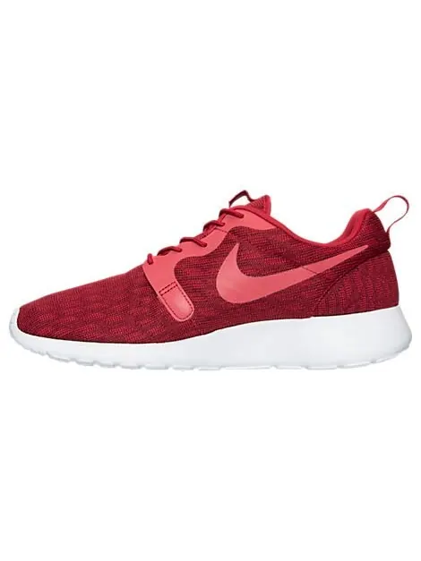 Кроссовки Nike Roshe One Knit Jacquard 'Gym Red' — изображение 3 из 4, красный