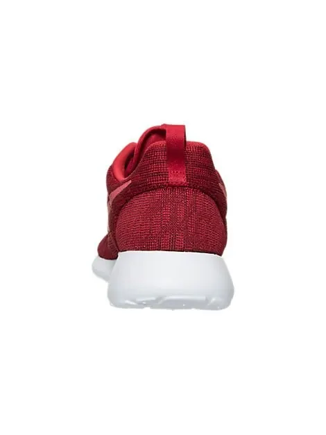 Кроссовки Nike Roshe One Knit Jacquard 'Gym Red' — изображение 4 из 4, красный