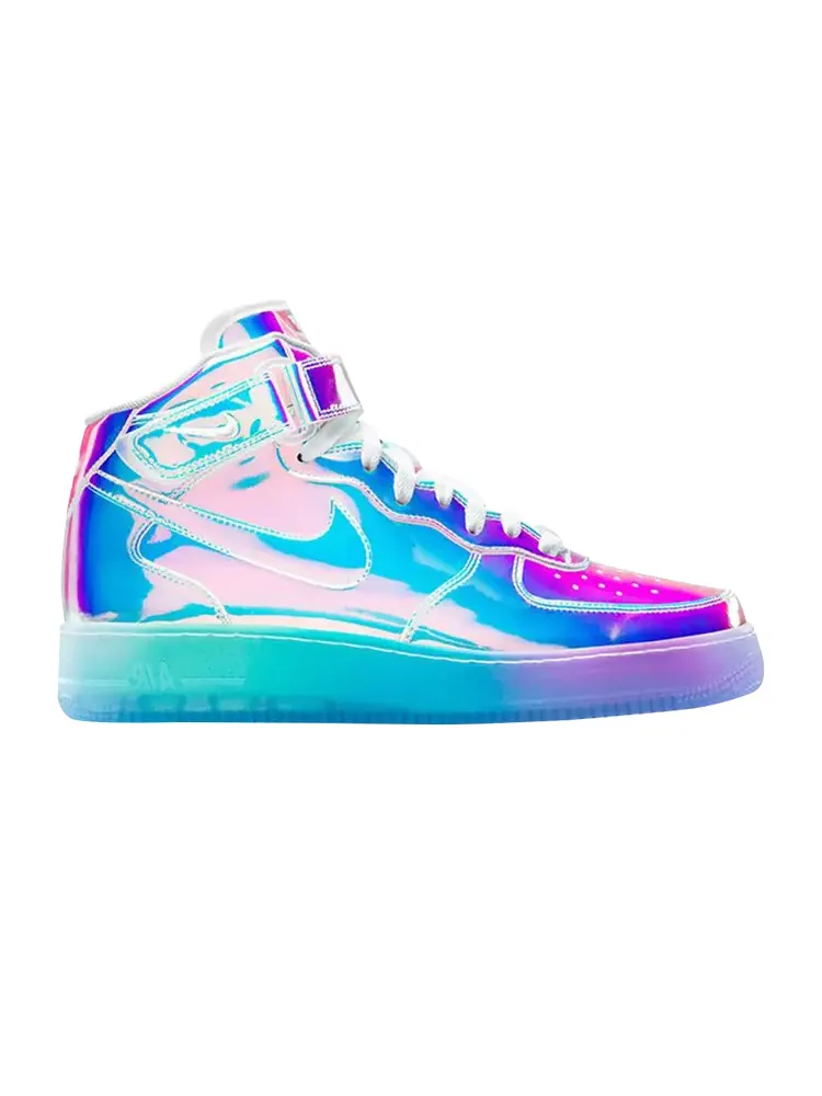 Кроссовки Nike Air Force 1 Mid 'Iridescent' iD — изображение 1 из 1, мульти