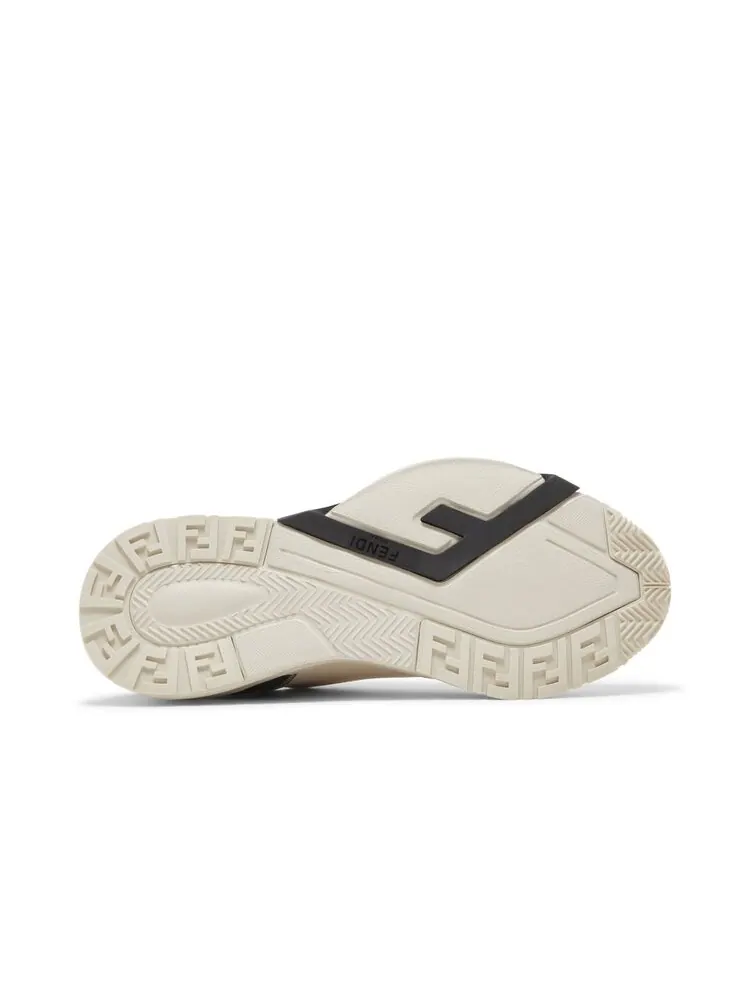 Кроссовки Fendi Flow Slip-On 'White Yellow' — изображение 4 из 4, белый