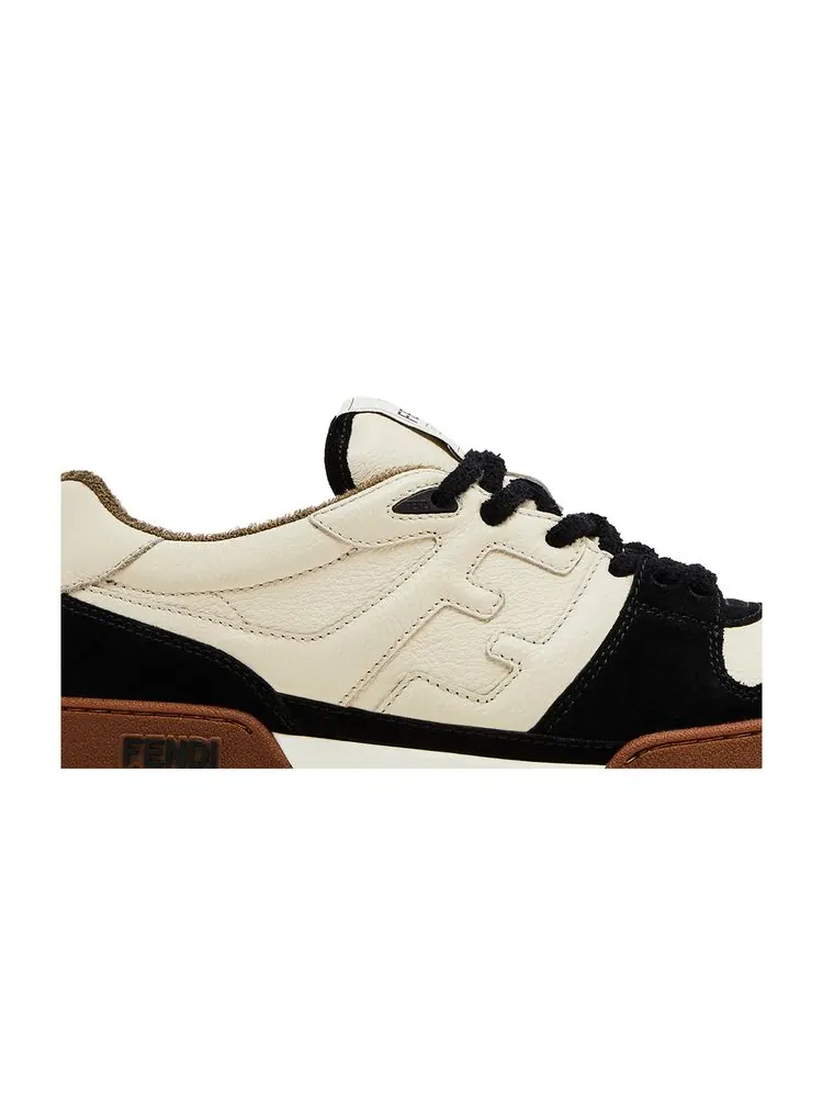 Кроссовки Fendi Match 'Black White' — изображение 2 из 8, белый