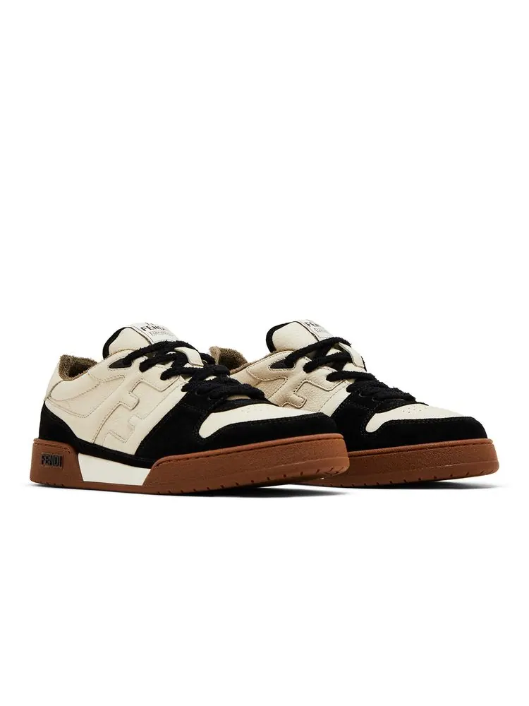 Кроссовки Fendi Match 'Black White' — изображение 8 из 8, белый