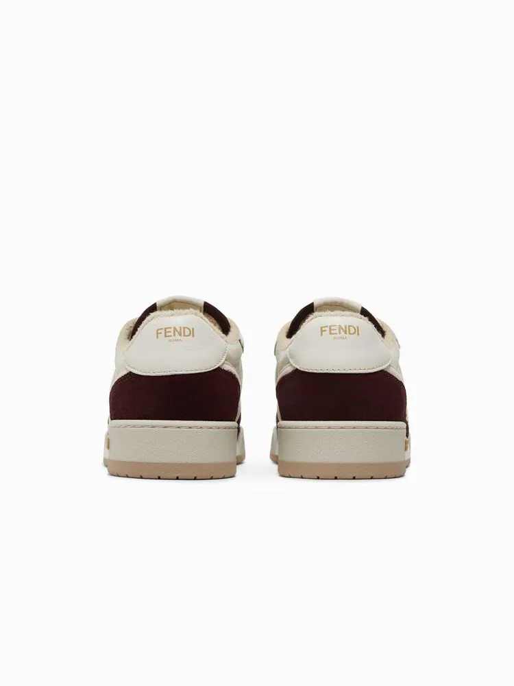 Кроссовки Fendi Match Burgundy — изображение 6 из 6, бордовый