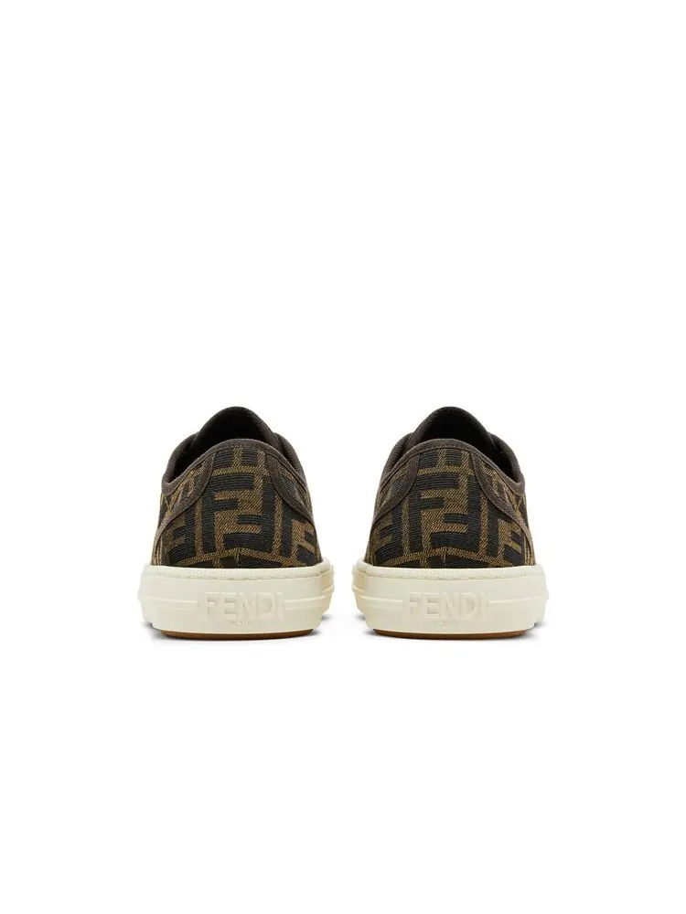 Кроссовки Fendi Domino Brown — изображение 6 из 6, коричневый