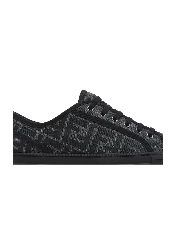 Кроссовки Fendi Domino Black — изображение 2 из 6, черный