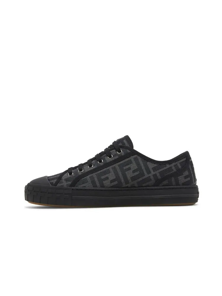 Кроссовки Fendi Domino Black — изображение 3 из 6, черный