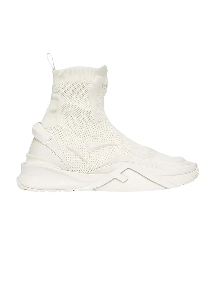 Кроссовки Fendi Flow High White Ice