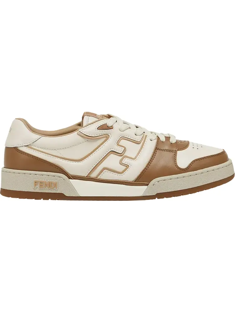Кроссовки Fendi Match 'White Brown'