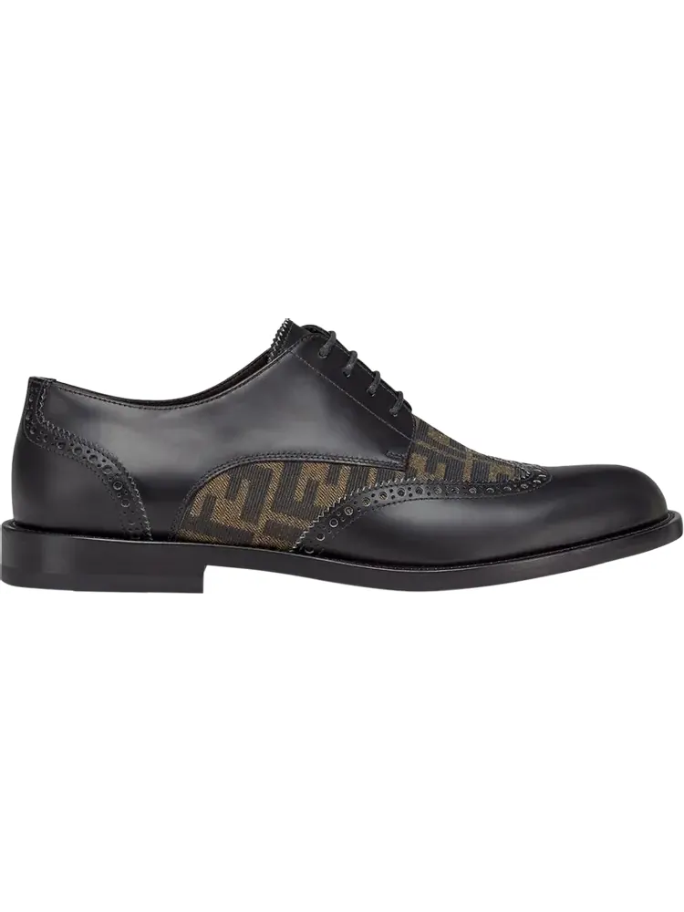 Кроссовки Fendi Derby Lace-Up 'Black'
