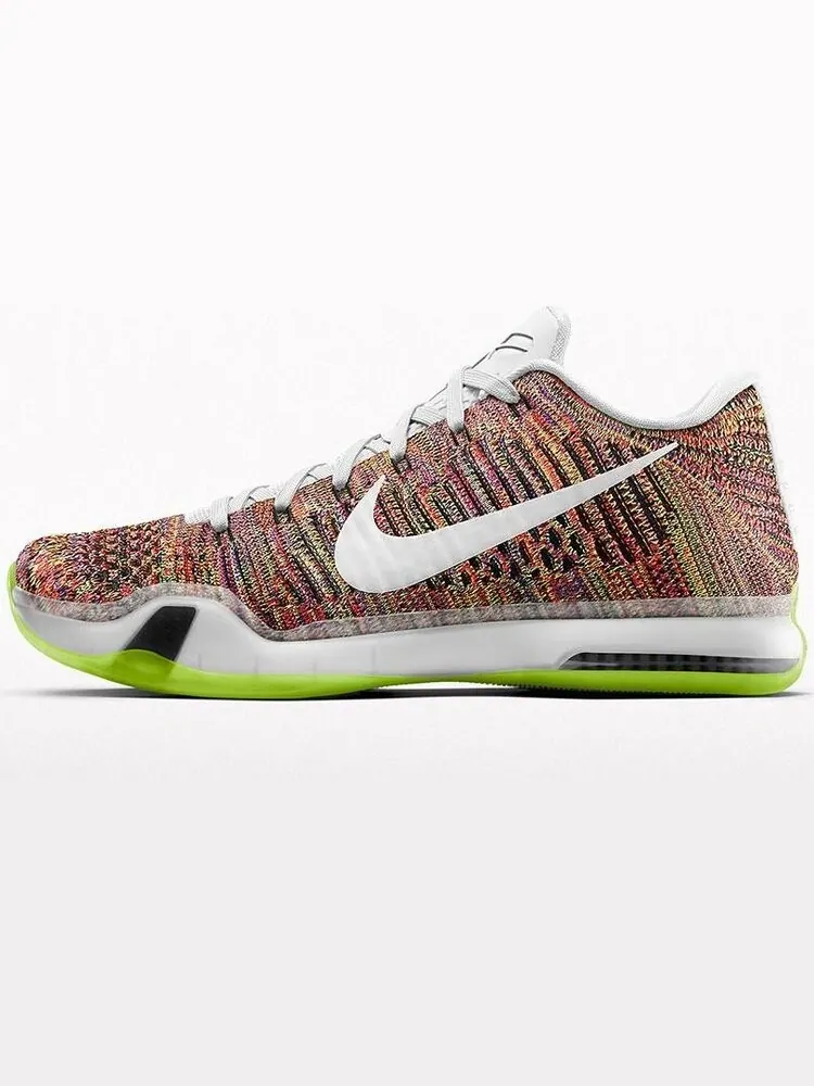 Кроссовки Nike Kobe 10 Elite Flyknit iD — изображение 2 из 3, мульти