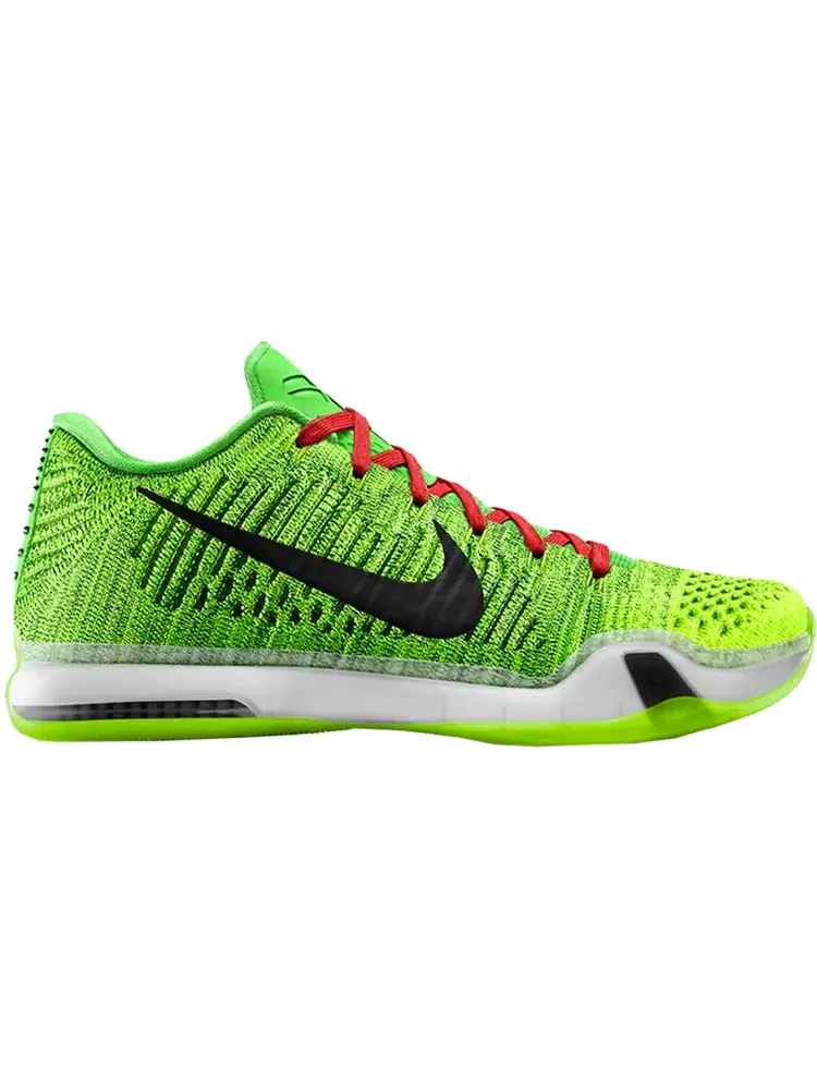 Кроссовки Nike Kobe 10 Elite 'Grinch' iD — изображение 1 из 3, зеленый