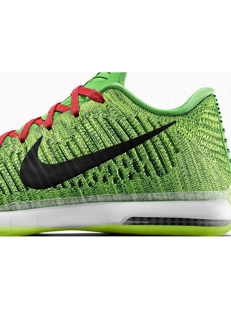 Кроссовки Nike Kobe 10 Elite 'Grinch' iD — изображение 3 из 3, зеленый