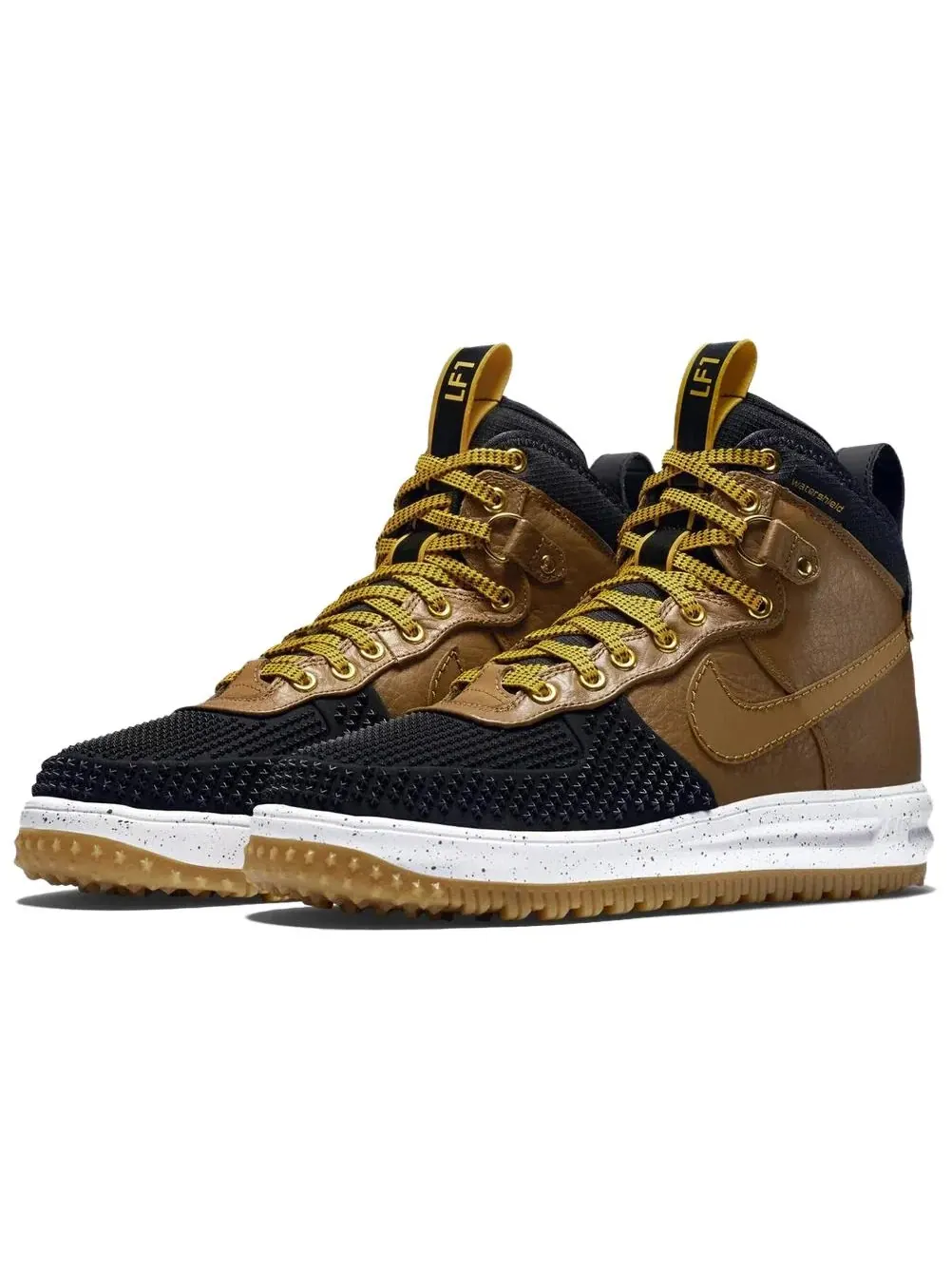 Кроссовки Nike Lunar Force 1 — изображение 3 из 5, светло-коричневый/черный