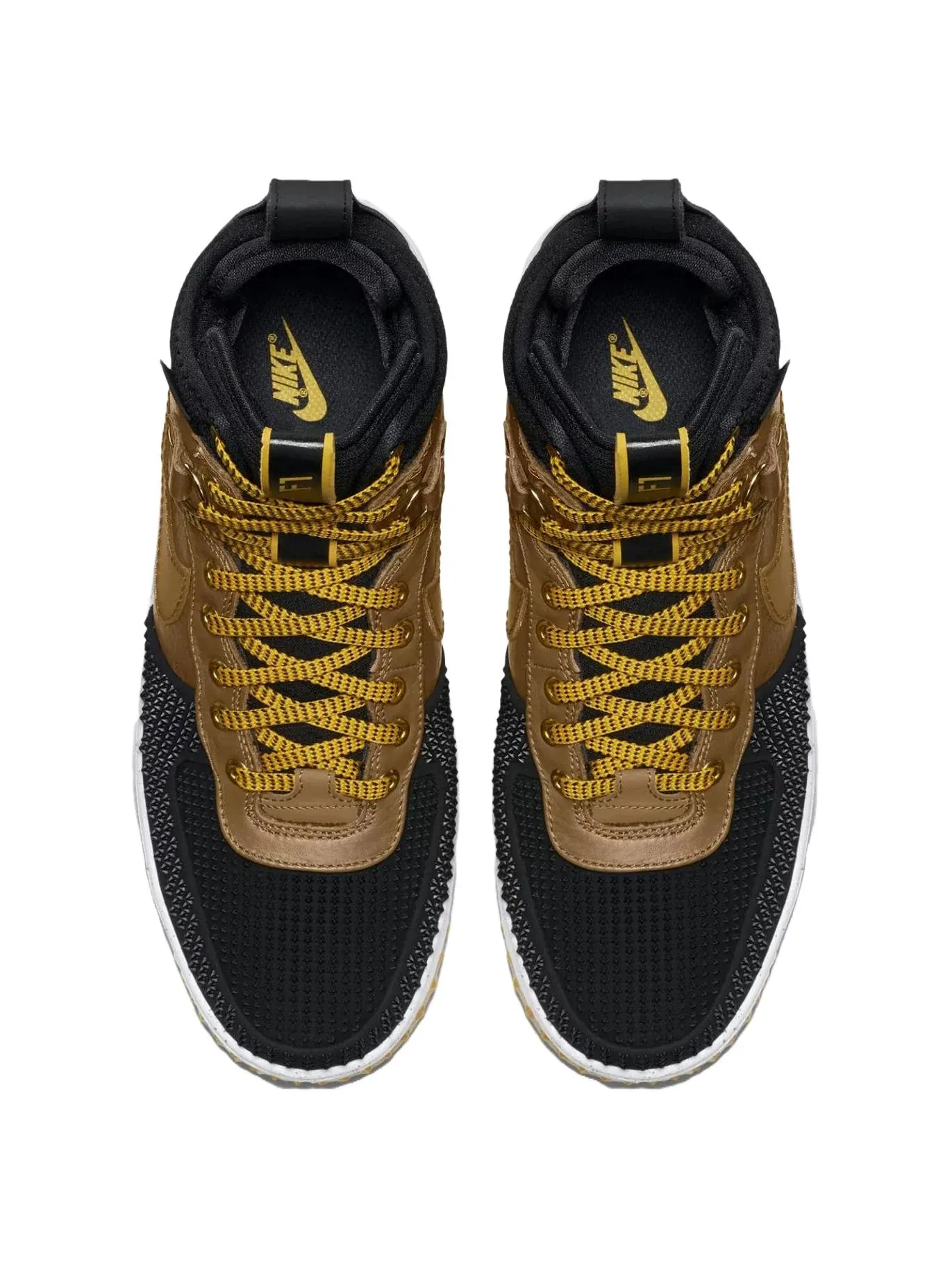 Кроссовки Nike Lunar Force 1 — изображение 4 из 5, светло-коричневый/черный