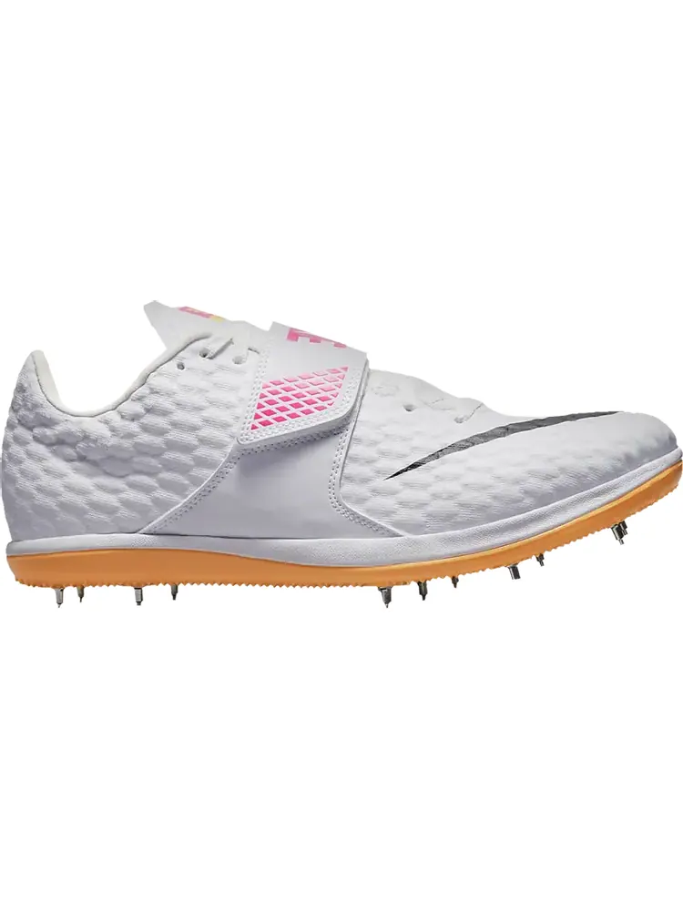 Кроссовки Nike High Jump Elite 'White Hyper Pink Orange' — изображение 1 из 1, белый